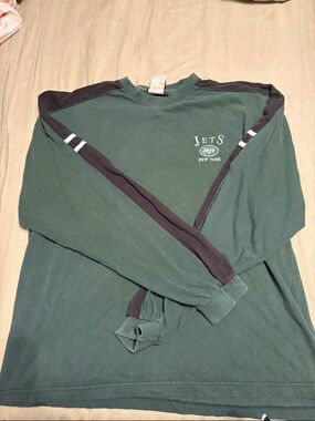 New York Jets Green Long Sleeve Crewneck